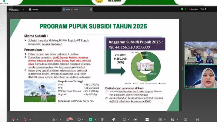 Kementan Optimalkan Peran Penyuluh Pertanian Kawal Pupuk Bersubsidi