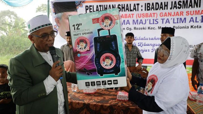 Bersama Majelis Taklim Al-Ishlah, Usbat Ganjar Sumut Beberkan Manfaat Salat Bagi Kesehatan Jasmani dan Rohani