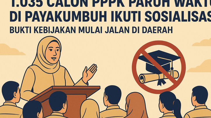 1.035 Calon PPPK Paruh Waktu di Payakumbuh Ikuti Sosialisasi, Bukti Kebijakan Mulai Jalan di Daerah