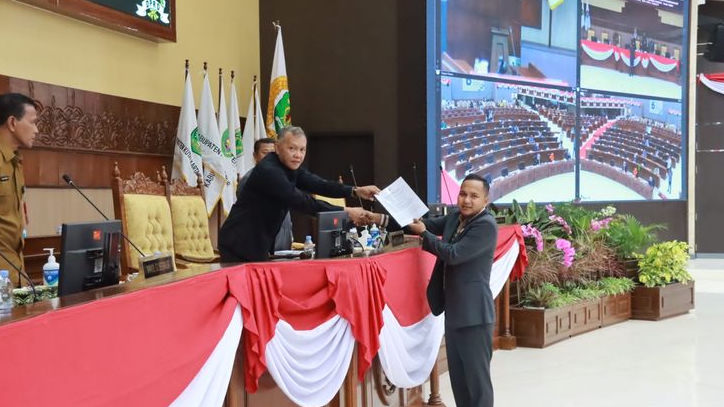 Penyampaian Laporan Hasil Kerja Pansus IP, Ini Harapan Wakil Ketua DPRD Kaltim Muhammad Samsun