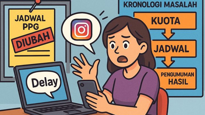 ‘Bagaimana Mau Mendidik Guru Profesional Kalau Sistemnya Tidak Profesional?’ Peserta PPG Prajabatan 2025 Protes!