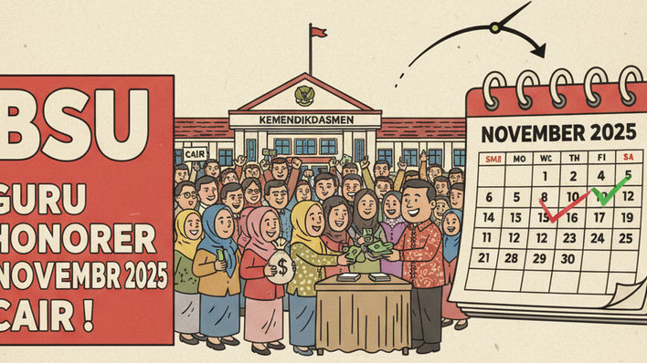 BSU Guru Honorer November 2025 Cair! Kemendikdasmen Siapkan Insentif Rp2,1 Juta per Tahun, Ini Cara Dapatkannya