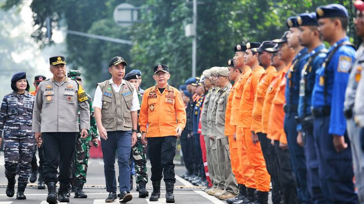 Siaga Bencana pada Pemilu, 1.800 Personel BPBD Diterjunkan di Kecamatan