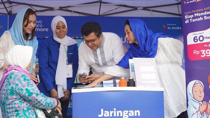 Luncurkan Kartu Perdana AXIS Haji Rp 399 Ribu Kuota 10GB, XL Axiata Jamin Kenyamanan Komunikasi Jamaah Haji di Tanah Suci