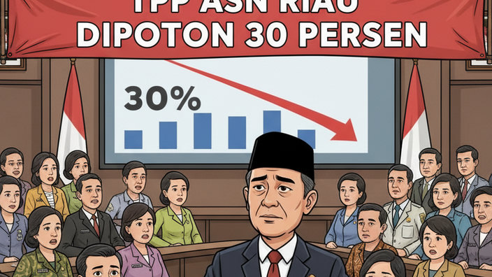TPP ASN Riau Dipotong 30 Persen, Plt Gubernur Minta Semua Kencangkan Ikat Pinggang