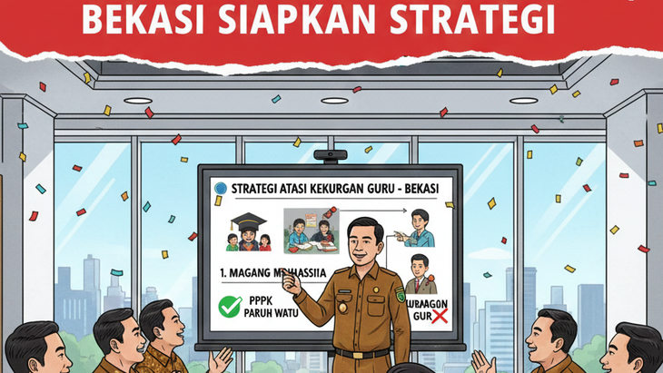 Kekurangan Guru Makin Parah, Bekasi Siapkan Strategi Magang Mahasiswa hingga PPPK Paruh Waktu