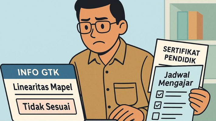 Guru Harus Tahu! Ketidaksesuaian Mapel dengan Sertifikat Bisa Batalkan TPG