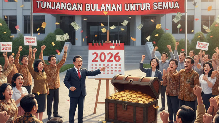 HORE! Jutaan Guru ASN dan Non-ASN Akan Terima Tunjangan Bulanan Mulai 2026