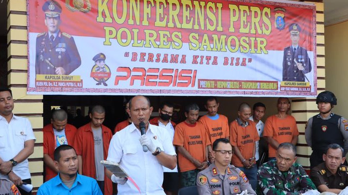 14 Tahun Jadi Buron, Pemuda Samosir Dibekuk Polisi Waktu Sembunyi di Sumsel