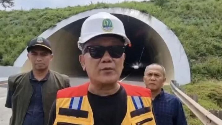 Terowongan Cisumdawu Retak Kena Gempa Sumedang, Tol Cisumdawu tak Ada Penutupan