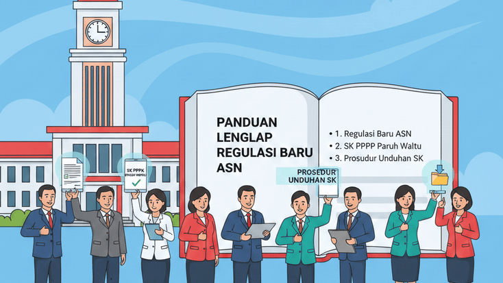 Regulasi Baru ASN, SK PPPK Paruh Waktu, dan Prosedur Unduhan SK, Ini Panduan Lengkapnya