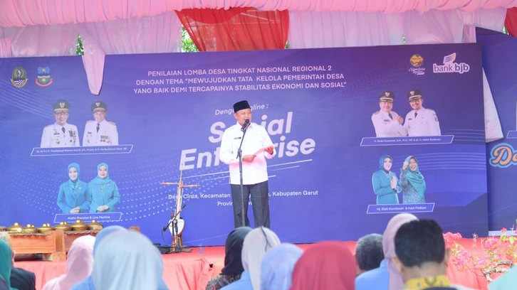 Wagub Uu Ruzhanul Optimistis Desa Cinta Jadi  Desa Terbaik Tingkat Nasional
