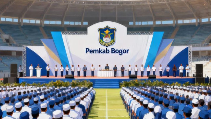 Resmi! Pemkab Bogor Lantik 9.687 PPPK Paruh Waktu, Terbanyak se-Indonesia dan Bergema di Stadion Pakansari