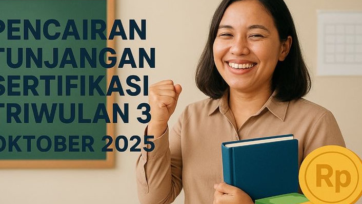 Update Pencairan Tunjangan Sertifikasi Guru TW3, Pemerintah Sebut Angka Rp13 Triliun dan 81 Persen
