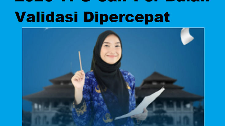 Dua Kebijakan Baru di Tahun 2026: Validasi Dipercepat, Jumlah Guru Penerima Sertifikasi Bertambah