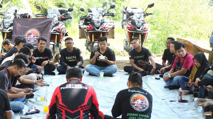 Ikatan Motor Honda Purwakarta Gelar Halal Bihalal dan Silaturahmi