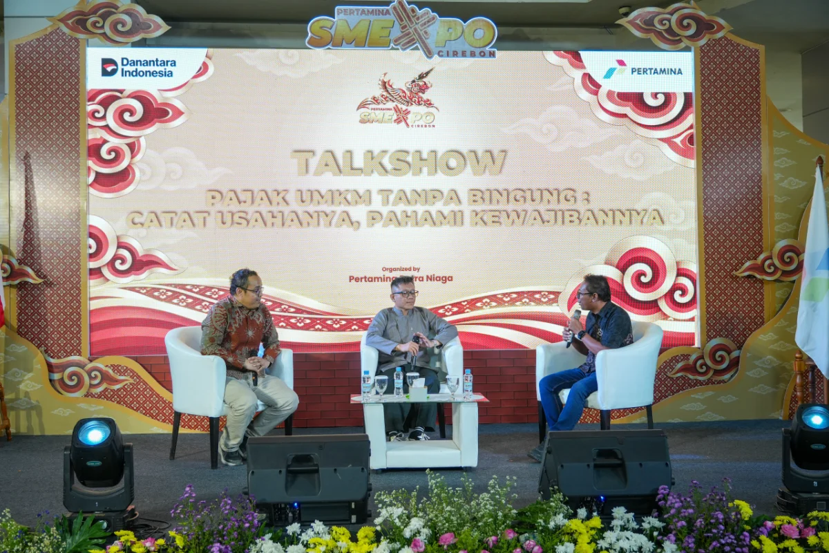 Pertamina gandeng Ditjen Pajak edukasi UMKM di SMEXPO Cirebon 2026.