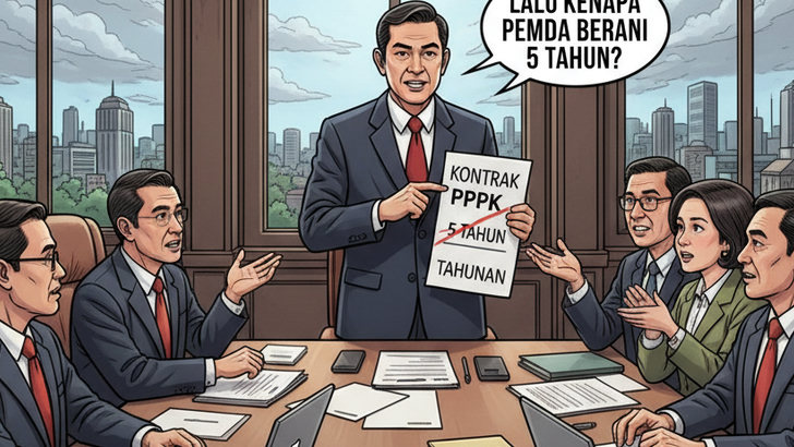 Kontrak PPPK Paruh Waktu Seharusnya Tahunan, Lalu Kenapa Pemda Berani Buat 5 Tahun?