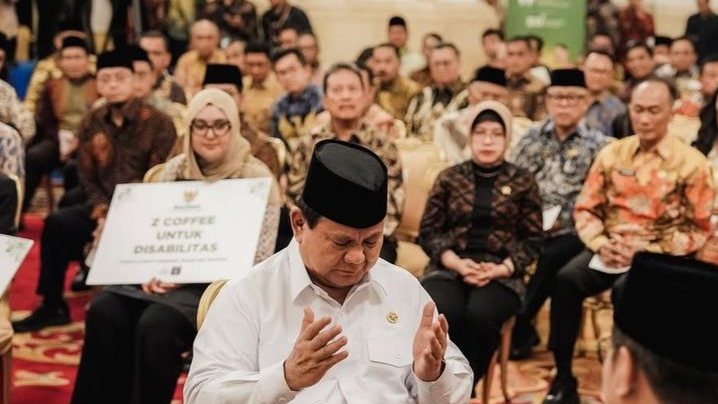 Presiden Prabowo Sholat Ied di Masjid Istiqlal Bareng Wapres, Lanjut Halal Bihalal di Istana Merdeka