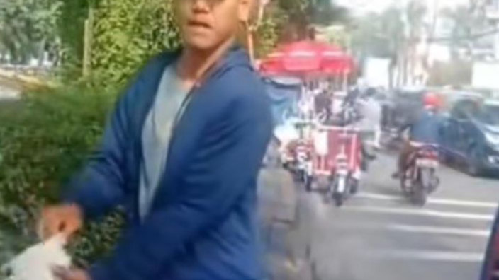 Preman Pemecah Mangkok Tukang Bakso Positif Sabu, Kini Meringkuk di Polsek Tanah Abang