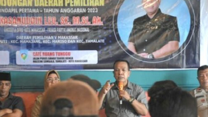 Hasanuddin Leo Tinjau Progres Pembangunan Infrastruktur di Mariso