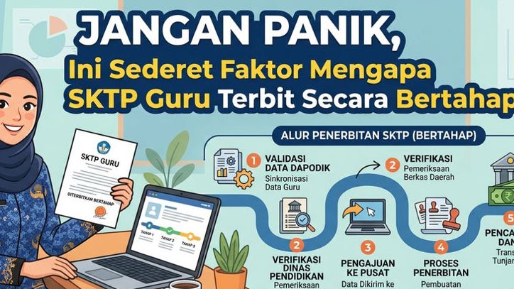 Bulan Juni, Guru Wajib Tahu Kendala Administrasi yang Membuat Penerbitan SKTP di Info GTK Tersendat