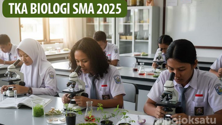 Ulasan Materi TKA Biologi SMA 2025, Taktik Menghafal Coba Fokus ke Pembahasan Ini, Banyak Berlatih Soal ya!