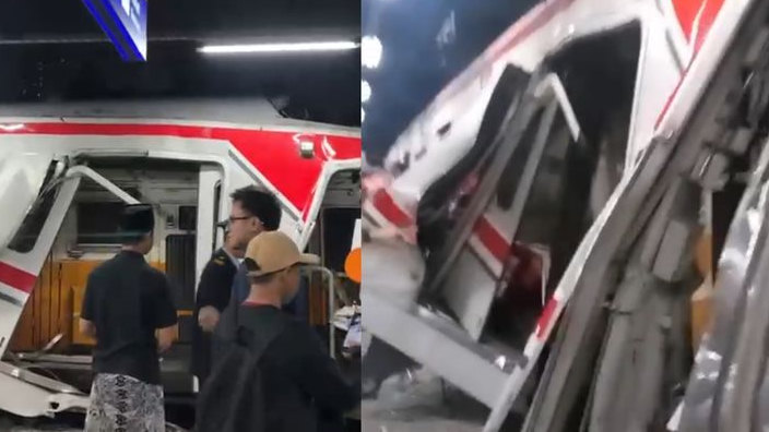 Terjadi Tabrakan Kereta di Bekasi Timur, KAI Minta Maaf, Evakuasi Korban Masih Dilakukan, Keluarga Korban Bisa Hubungi Nomor WA Ini