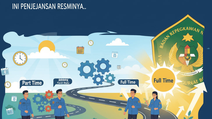 Faktor Penentu Pengangkatan PPPK Paruh Waktu Menjadi Full Time,  Ini Penjelasan Resminya