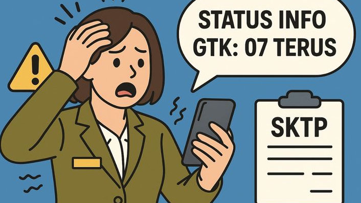 Status Info GTK Kode 07 Terus Bikin Guru Panik, Kapan SKTP Terbit? Ini Penjelasan Resmi dan Solusinya!