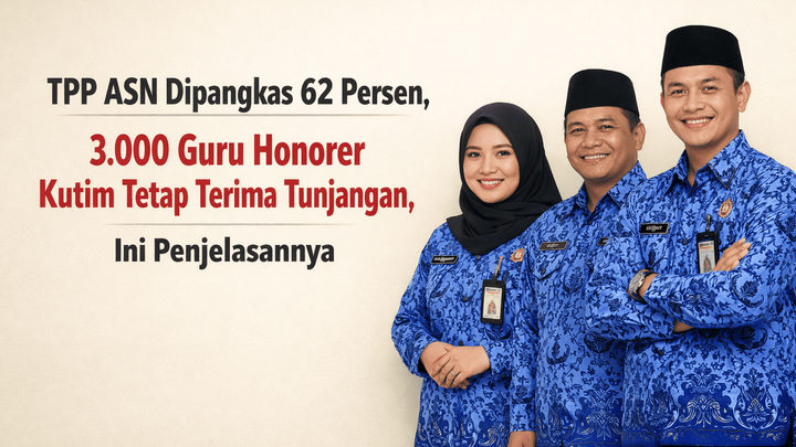 TPP ASN Dipangkas 62 Persen, 3.000 Guru Honorer Kutim Tetap Terima Tunjangan, Ini Penjelasannya