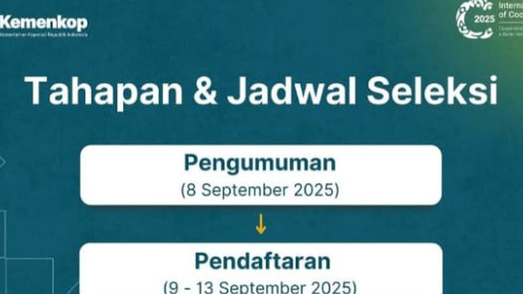 SIMAK! Jadwal Lengkap Seleksi Project Management Officer Koperasi Desa di Kemenkop!