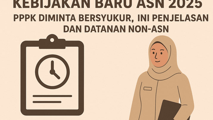 Kebijakan Baru ASN 2025, PPPK Paruh Waktu Jadi Solusi Penataan Non-ASN
