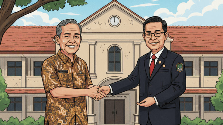 Kisah Inspiratif! Ahmad Soleh Syafii, 31 Tahun Mengabdi Menjaga SD Kini Resmi Diangkat PPPK di Magelang