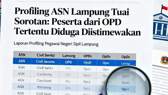 Profiling ASN Lampung Tuai Sorotan! Peserta dari OPD Tertentu Diduga Diistimewakan