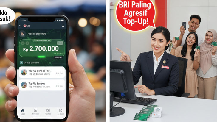 Saldo PKH dan BLT Kesra Nyantol di BRI, Cek Sekarang! Bank Himbara Ini Disebut Paling Agresif Top Up Bansos Akhir Tahun