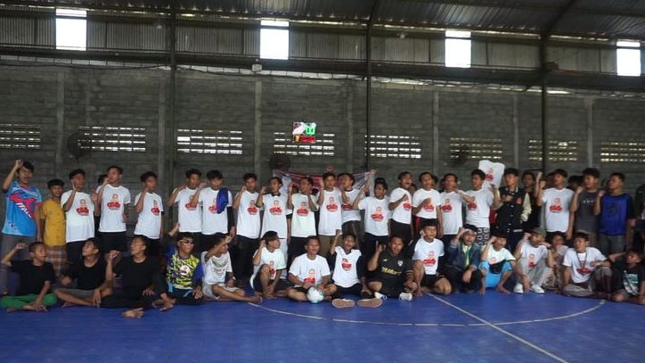 Orang Muda Ganjar Gelar Kompetisi Futsal Sekaligus Edukasi Politik di Kulonprogo