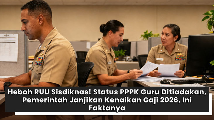 Heboh RUU Sisdiknas! Status PPPK Guru Ditiadakan, Pemerintah Janjikan Kenaikan Gaji 2026, Ini Faktanya