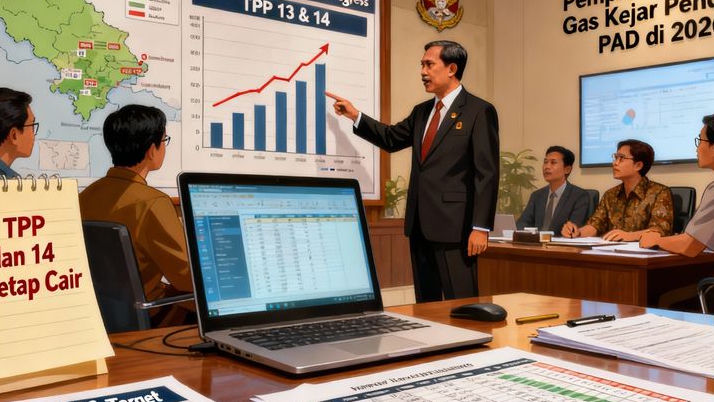 Demi TPP 13 dan 14 ASN Tetap Cair, Pemprov Kepri Tancap Gas Kejar Pendapatan PAD di 2026
