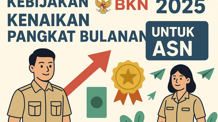 PNS dan ASN Siap-siap! Kenaikan Pangkat Kini Bisa Dilakukan Setiap Bulan Mulai 2025, Simak Penjelasan Resminya
