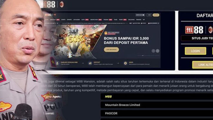 Saat Polri Gencar Berantas Judol, Website NTMC Polri DIRETAS Jadi SITUS PROMOSI JUDI BOLA, Sebut Situs Judi Terbaik Asia