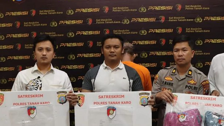 Belum 12 Jam, Polres Tanah Karo Berhasil Tangkap Pelaku Perampokan Klinik Berastagi
