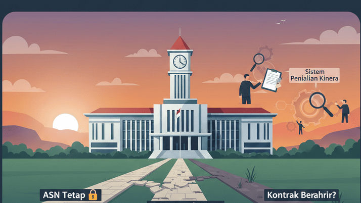 Meskipun Berstatus ASN, Kontrak PPPK Paruh Waktu Tetap Ditentukan Hasil Evaluasi Tahunan, Begini Penjelasannya