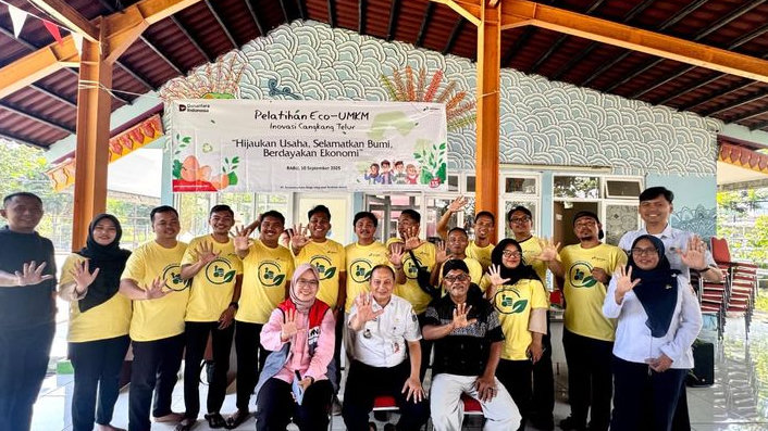 Dari Limbah Jadi Berkah, Pertamina Regional JBB Dorong UMKM Hijau Lewat Inovasi Cangkang Telur