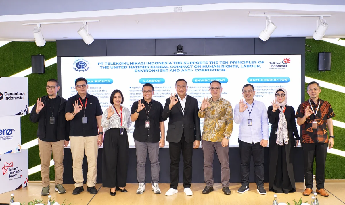 TelkomGroup perkuat komitmen ESG lewat keanggotaan UN Global Compact.
