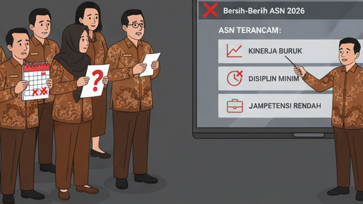Siap-Siap! Ini 4 Kategori ASN dan PPPK yang Terancam di ‘Bersih-Bersih ASN 2026’