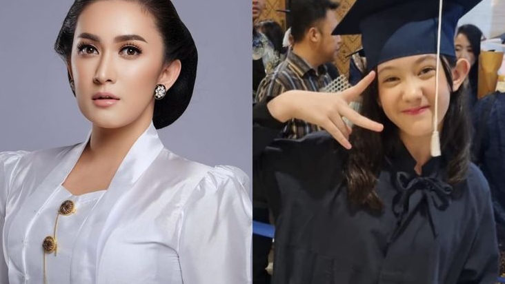 Bangga Putrinya Lulus SD, Nafa Urbach : Ayo, Nak Kita Terbang Sama-sama