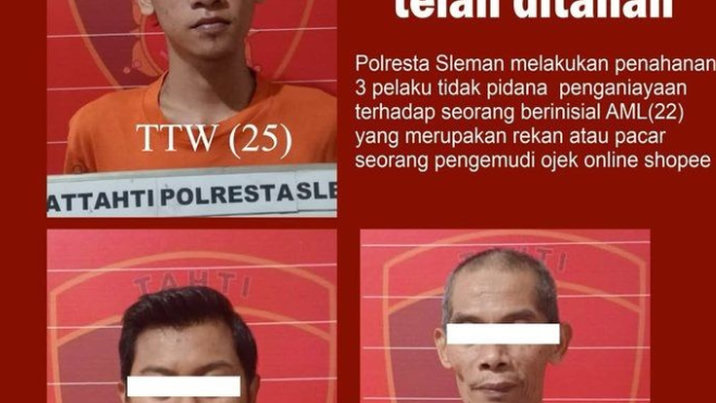 Intip Peran Ayah dan Kakak Mas Pelayaran dalam Kasus Penganiayaan Pacar Driver Ojol di Sleman