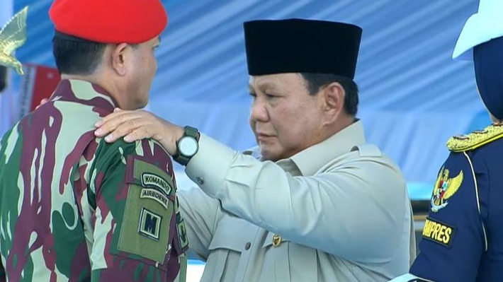 Presiden Prabowo Resmi Lantik 3 Panglima Pasukan Khusus, 6 Pangdam Baru, 1 Wakil Panglima TNI