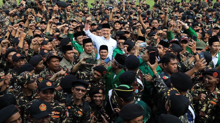 Memasuki Tahun Politik 2024, Ganjar Pranowo Ajak Seluruh GP Ansor Jaga Kondusivitas